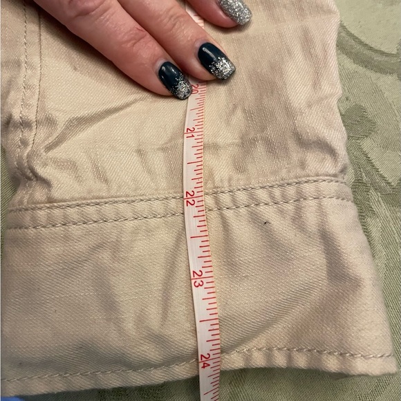 Denim & Supply R Lauren Safari Style Cotton Neutral Short Trench Jacket S/P S P - Picture 13 of 16